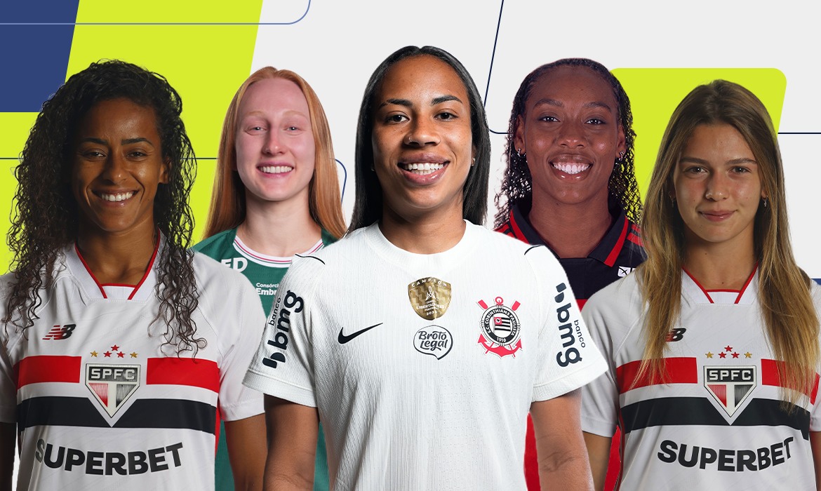 Prêmio TV Brasil Petrobras Para Elas anuncia cinco zagueiras finalistas